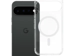 Case for Pixel 9 / 9 Pro / 10 / 10 Pro / 11 / 11 Pro Forcell F-Protect Clear Hybrid Premium compatible with MagSafe transparent
