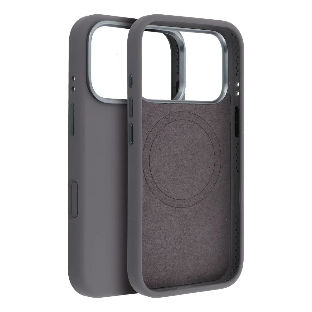 Case for iPhone 15 PRO MAX Forcell F-Protect Frame Premium compatible with Magsafe gray - 3. kép