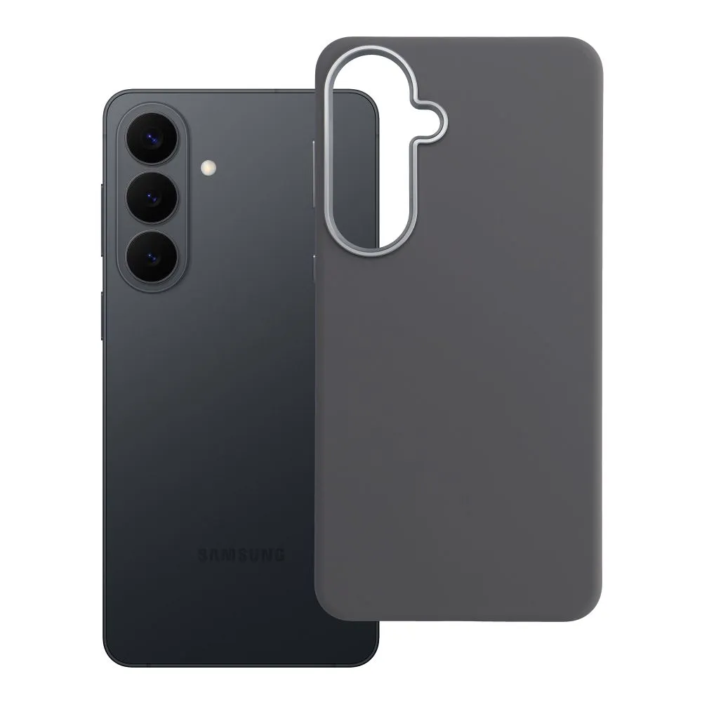 Case for Samsung S26 PLUS Forcell F-Protect Frame Premium compatible with MagSafe gray