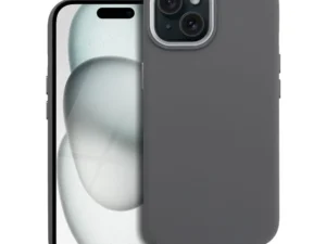 Case for iPhone 15 Forcell F-Protect Frame Premium compatible with Magsafe gray