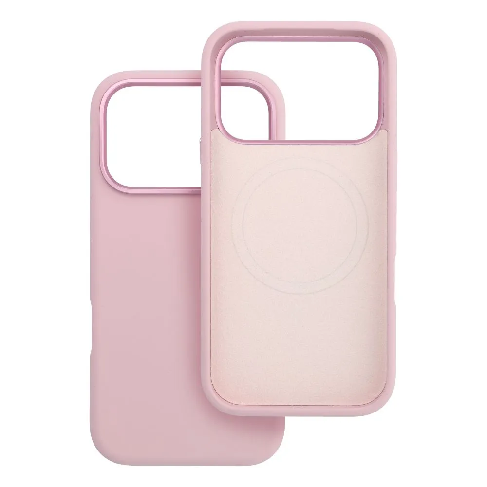 Case for iPhone 16 PRO MAX Forcell F-Protect Frame Premium compatible with Magsafe pink - 4. kép