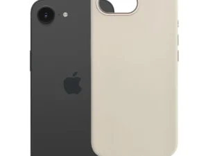 Case for iPhone 16e (SE4 2025) / 17e Forcell F-Protect Frame Premium compatible with Magsafe antique white 0INT