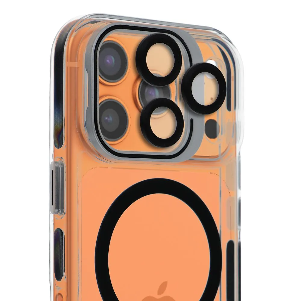 Case for iPhone 15 Lens Mag Cover compatible with MagSafe black - 4. kép