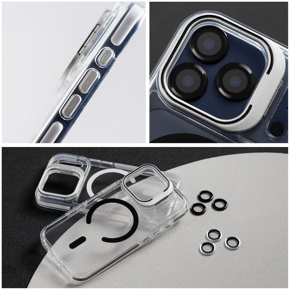 Case for iPhone 17 Lens Mag Cover compatible with MagSafe white - 6. kép