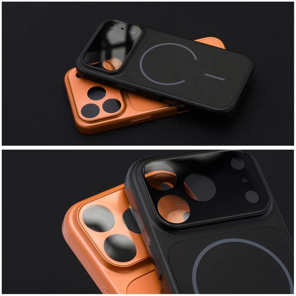 Case for iPhone 16 PRO Make 17 compatible with MagSafe black - 10. kép