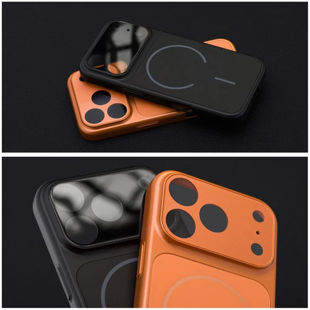 Case for iPhone 17 Make 17 compatible with MagSafe orange - 10. kép