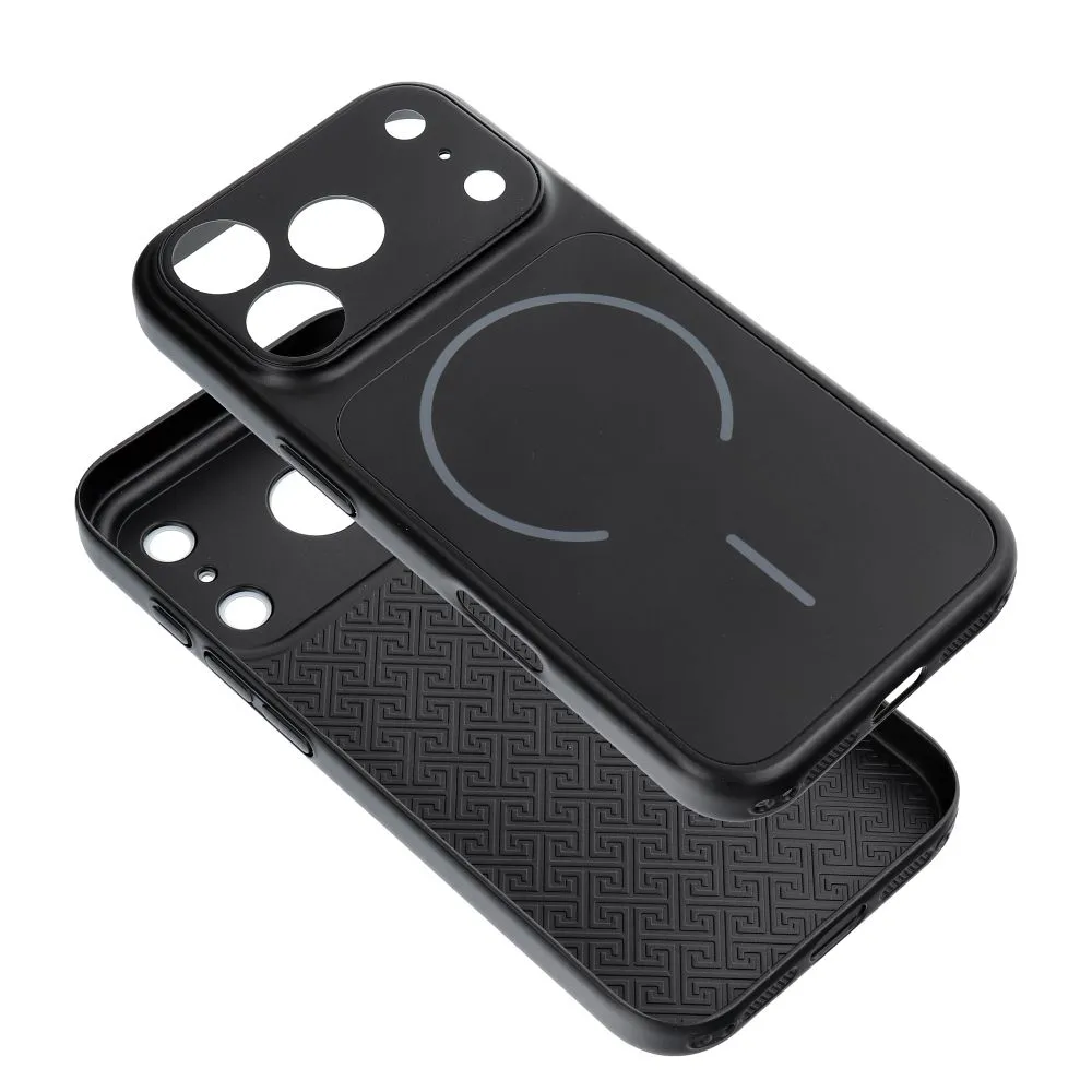 Case for iPhone 17 AIR Make 17 compatible with MagSafe black - Image 3