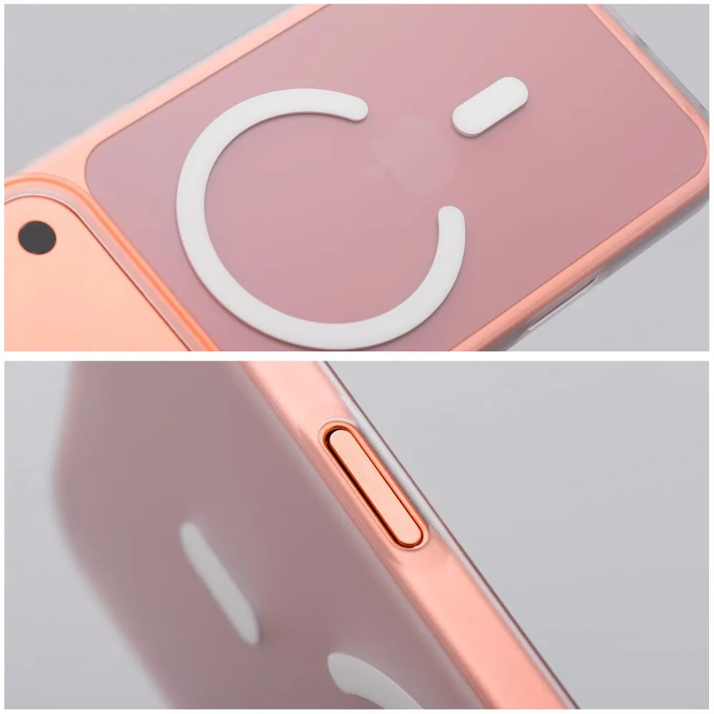 Case for iPhone 17 AIR Go Orange compatible with MagSafe transparent - Image 4