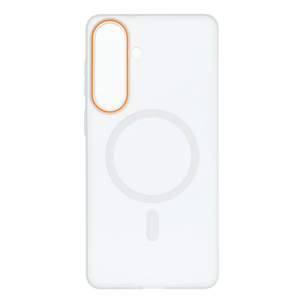 Case for Samsung S26 PLUS Go Orange compatible with MagSafe transparent - 6. kép