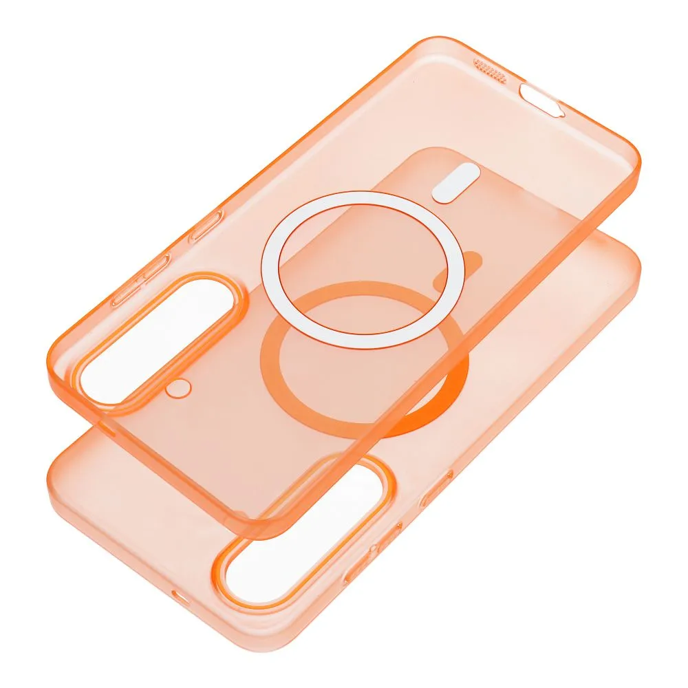 Case for Samsung A36 Go Orange compatible with MagSafe orange - Image 2