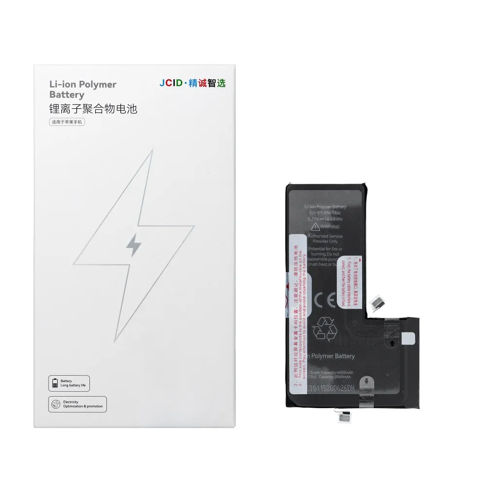 JCID Battery for iPhone 11 Pro Max 4440 mAh (high capacity)