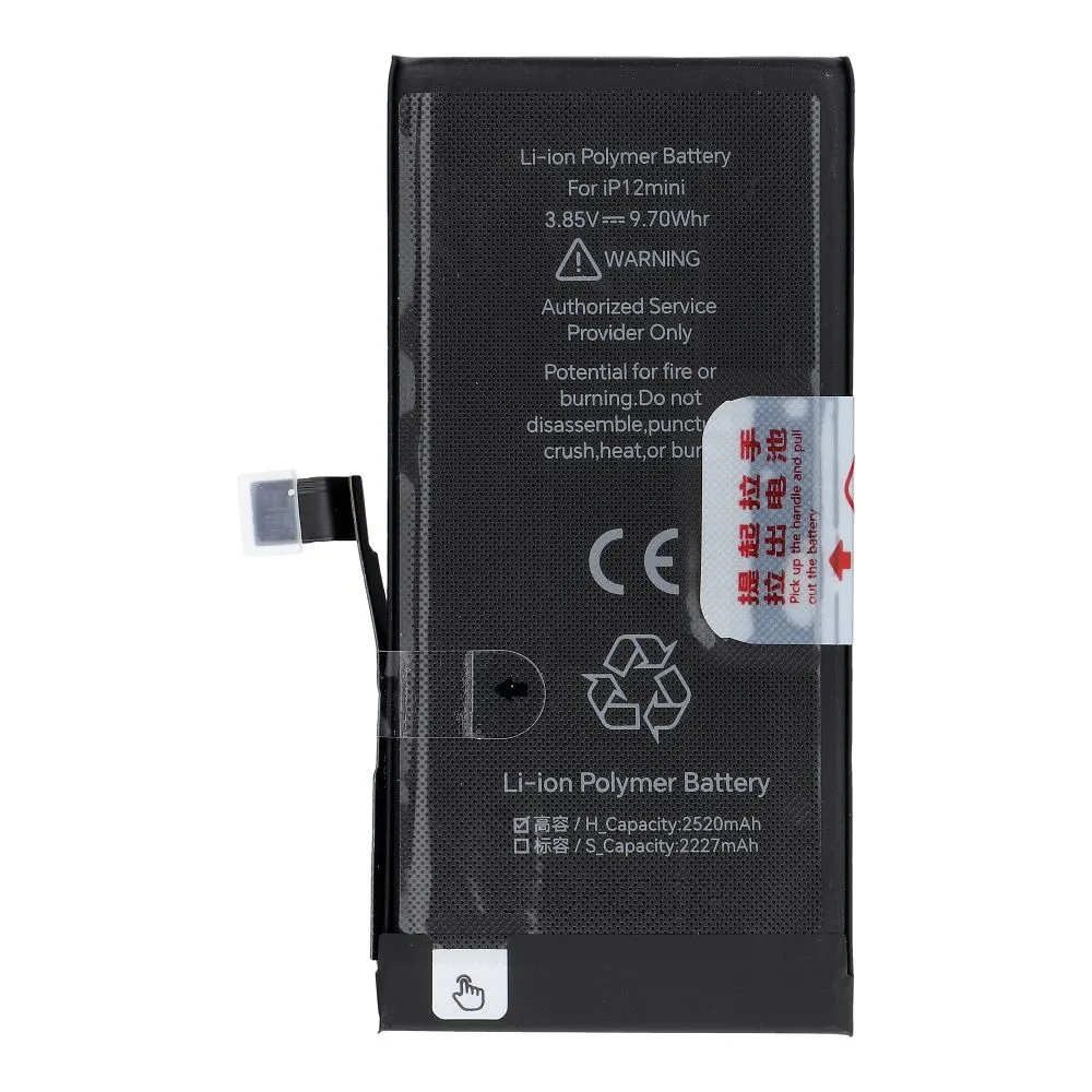 JCID Battery for iPhone 12 mini 2520 mAh (high capacity) - Image 2