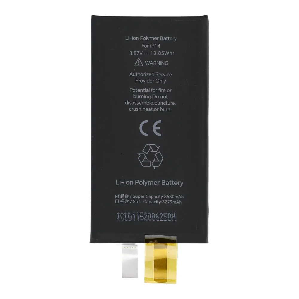 JCID Battery without BMS for iPhone 14 (high capacity) - Image 4