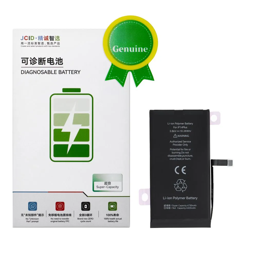 JCID Diagnosable Genuine Battery for iPhone 14 PLUS (high capacity)