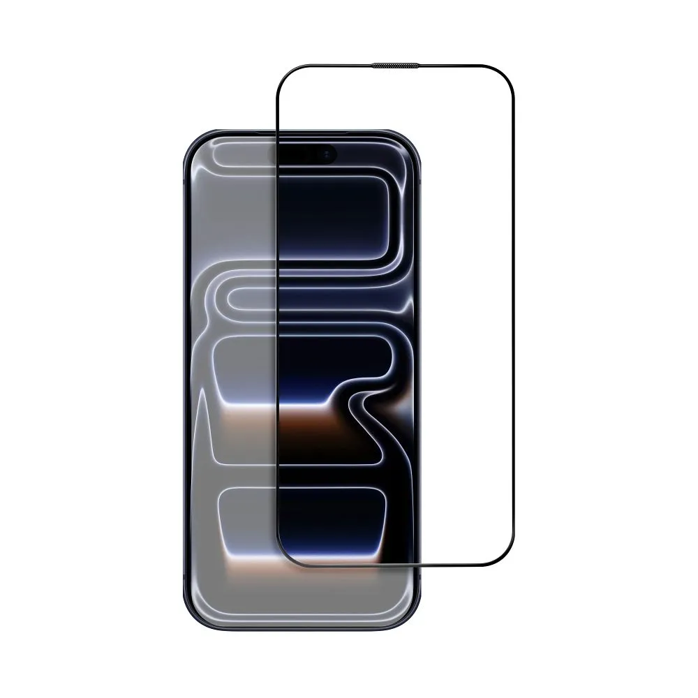 Tempered glass for iPhone 14 PRO MAX Blue Star 5D AR black - Image 5
