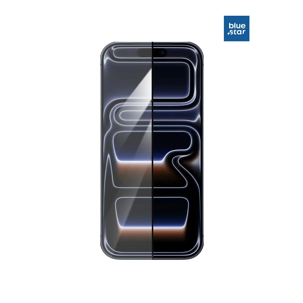 Tempered glass for iPhone 16 PRO MAX Blue Star 5D AR black - Image 7
