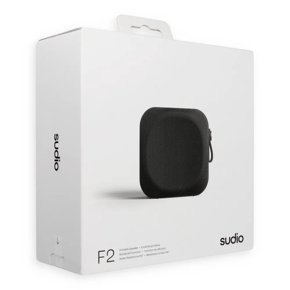 Wireless speaker 20W 15h Sudio F2 black - Image 3