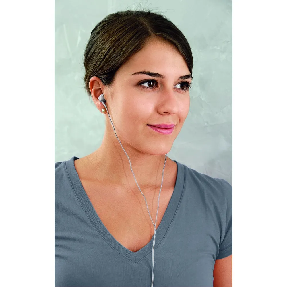 Wire earphones Jack 3,5 mm Thomson EAR3005GY gray - Image 2