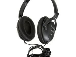 Wired headphones jack 3,5 + adapter PANASONIC RP-HT225 black