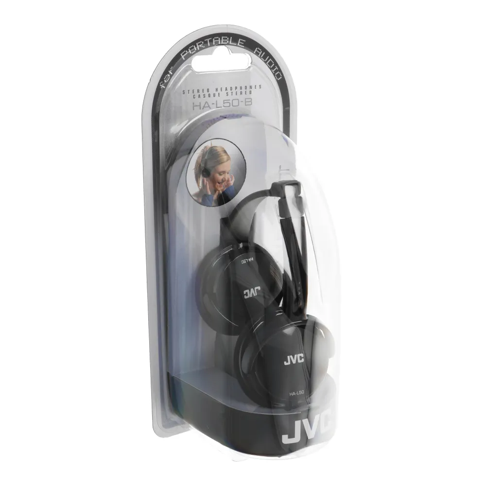 Wired headphones JVC HAL-50-B black - Image 4