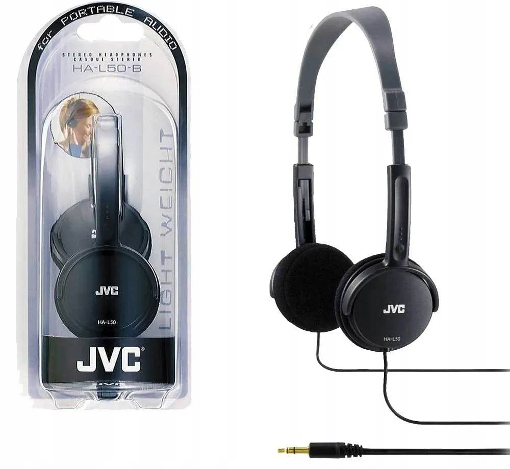Wired headphones JVC HAL-50-B black - Image 3