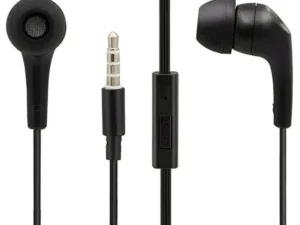 Wired earphones jack with mircophone 3,5mm MOTOROLA Ear Buds 2-S black