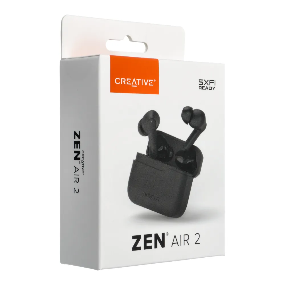 Wireless earphones Creative Zen Air 2 black - 6. kép