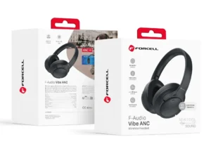 Wireless headphones Forcell F-Audio TWS Vibe ANC + ENC + TUYA APP black