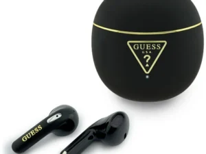 Wireless earphones Guess TWS GUTWSA15HETK (Small Round Script Print) black