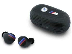 Wireless earphones ENC BMW TWS Carbon Metal Logo BMW001141 black