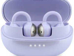 Wireless earphones OWS Guess Metalic Finish Electropated Parts Classic Logo purple