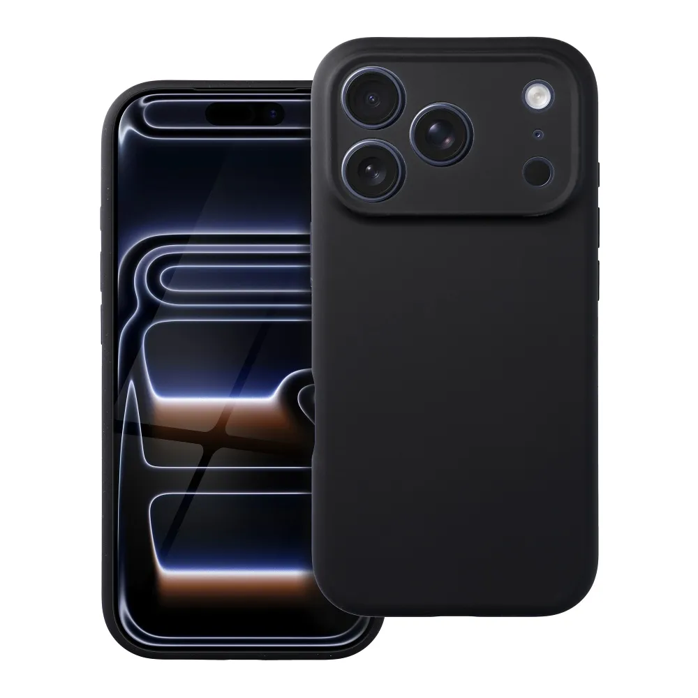 Case for iPhone 15 PRO MAX Forcell F-Protect Rubber Premium compatible with MagSafe black - Image 6