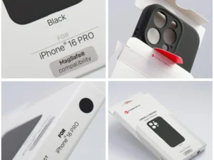 Case for iPhone 15 PRO MAX Forcell F-Protect Rubber Premium compatible with MagSafe black