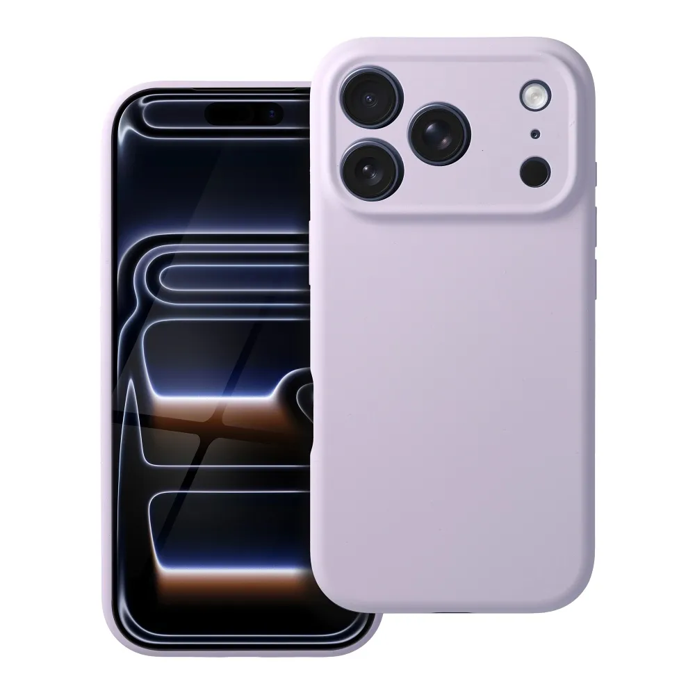 Case for iPhone 15 Forcell F-Protect Rubber Premium compatible with MagSafe mauve - Image 3