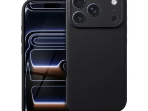 Case for iPhone 16e (SE4 2025) / 17e Forcell F-Protect Rubber Premium compatible with MagSafe black