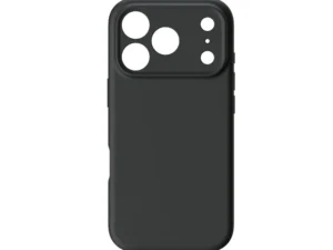 Case for iPhone 17 Pro / 18 Pro (low camera edge) Forcell F-Protect Rubber Premium compatible with MagSafe black