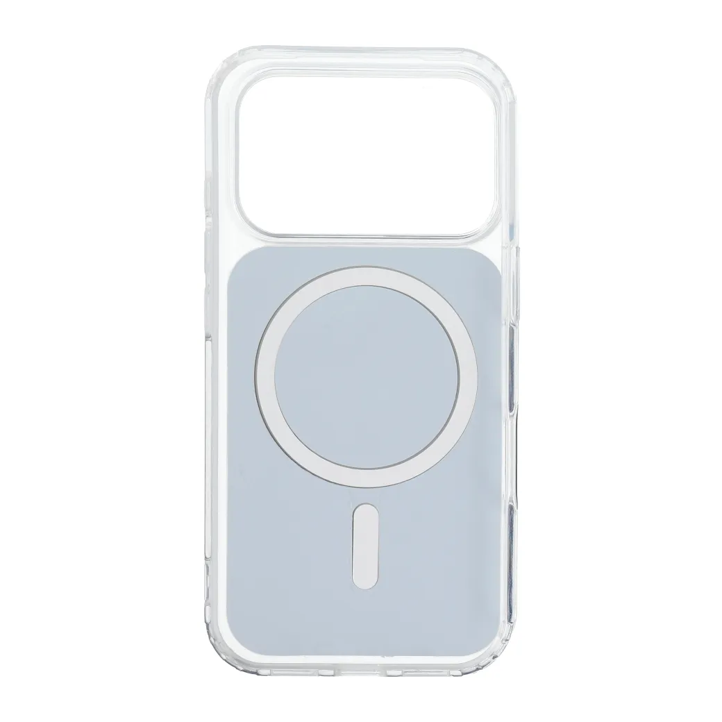 Case for iPhone 18 Pro Max / 17 Pro Max Clear Fusion Mag Cover compatible with MagSafe black - 3. kép