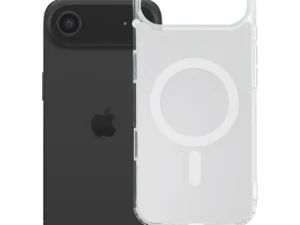 Case for iPhone 17 AIR Clear Fusion Mag Cover compatible with MagSafe white