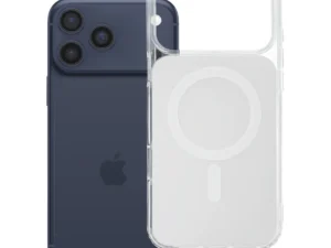 Case for iPhone 18 Pro Max / 17 Pro Max Clear Fusion Mag Cover compatible with MagSafe white