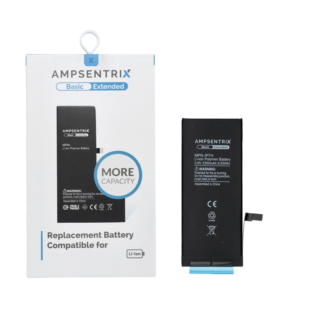 AmpSentrix Basic battery for iPhone 7 (high capacity 2350 mAh) - Image 4