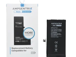AmpSentrix Basic battery for iPhone 13 (high capacity 3500 mAh)