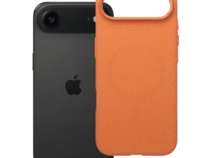 Case for iPhone 17 AIR K-Look compatible with MagSafe orange