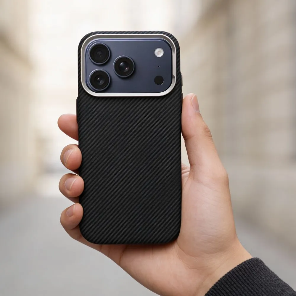 Case for iPhone 17 K-Look compatible with MagSafe black - Image 7