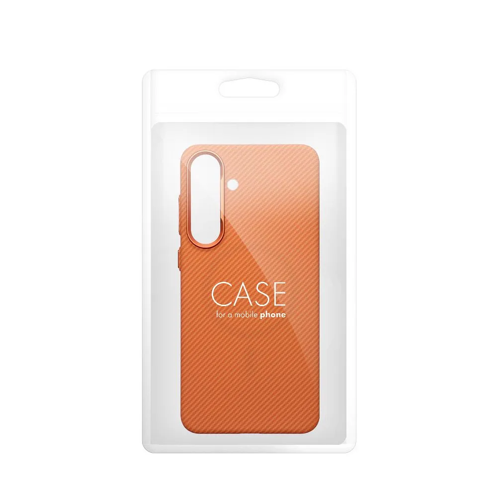Case for Samsung S26 K-Look compatible with MagSafe orange - 4. kép