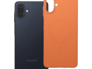Case for Samsung A07 / A08 K-Look compatible with MagSafe orange