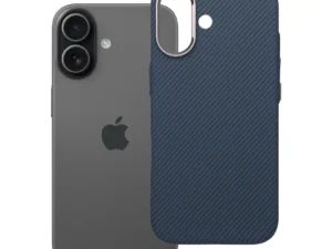 Case for iPhone 17 K-Look compatible with MagSafe blue