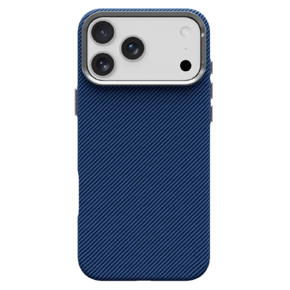 Case for iPhone 17 Pro / 18 Pro (low camera edge) K-Look compatible with MagSafe blue - Image 3