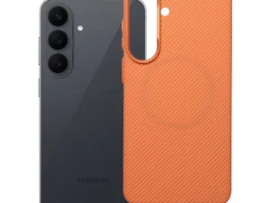Case for Samsung S26 FE K-Look compatible with MagSafe orange