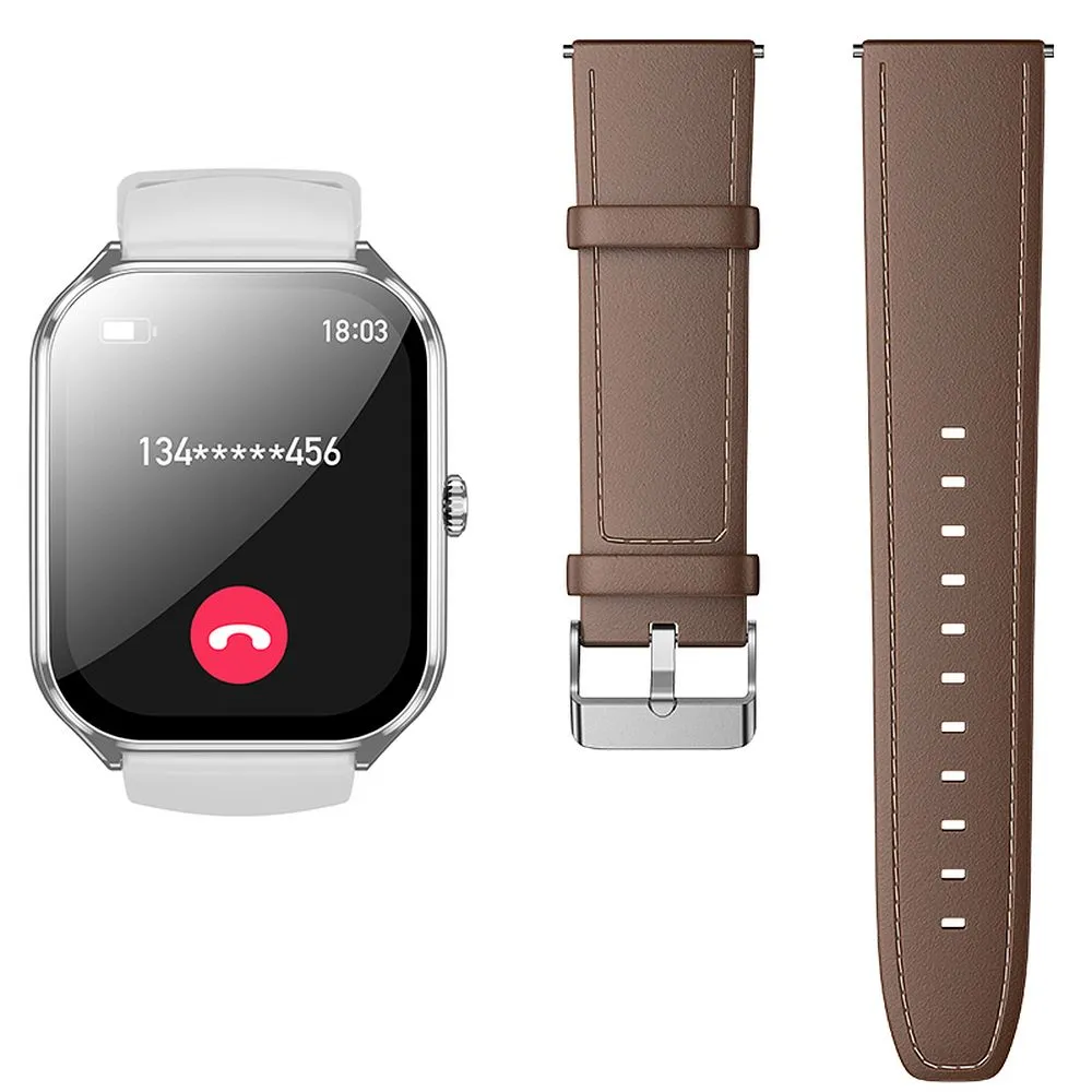 Smartwatch Hoco 1,96" AMOLED IP67 with call function Y28 silver - Image 2