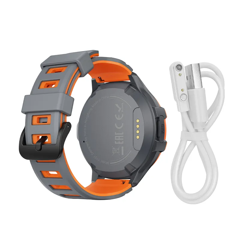 Smartwatch for kids Hoco 1,28" 4G GPS with call function Y107 orange - Image 3